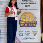 IMG 7439 Inspiring the Future of STEM at WRO 2025 @ Hyderabad BinalKamdar
