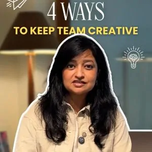 4 Ways To Keep Team Creative thumbnail 4 Ways To Keep Team Creative! Play For Professionals BinalKamdar